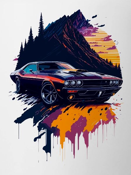 Classic sports car