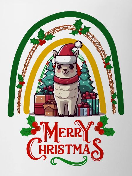 Lama Weihnachten