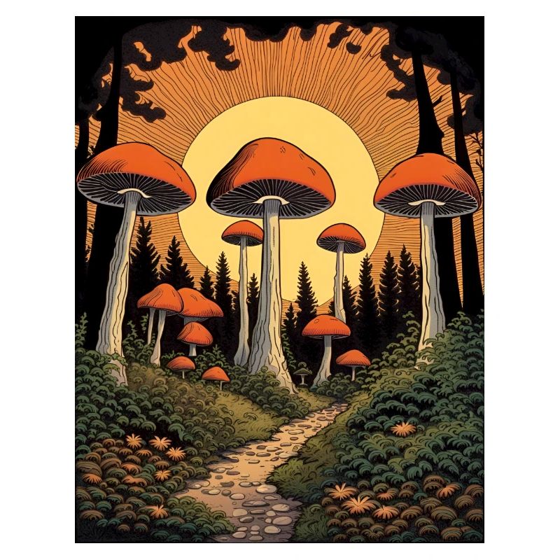 Magic Mushroom Forest