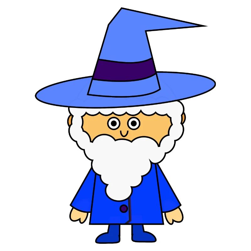 Blauer Zauberer