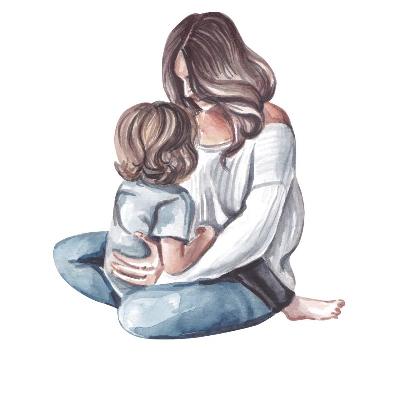 Mutter und Kind