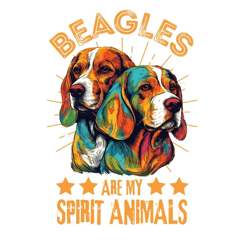 Beagle Lovers Beagle Beagle coloré
