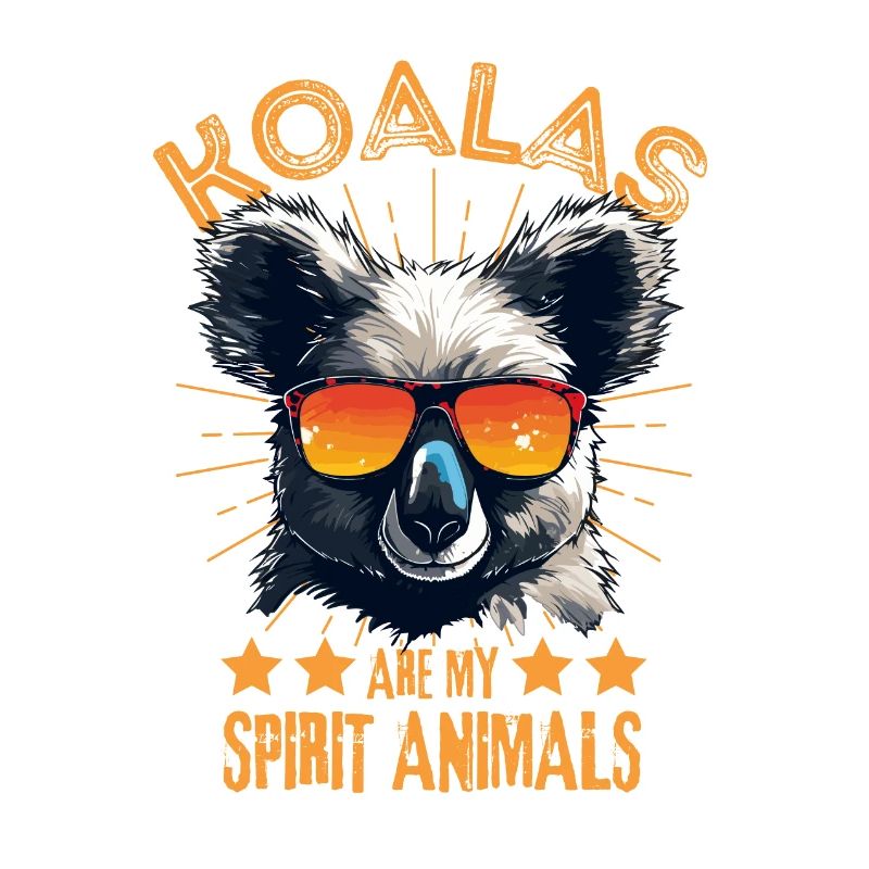 Koala with sunglasses