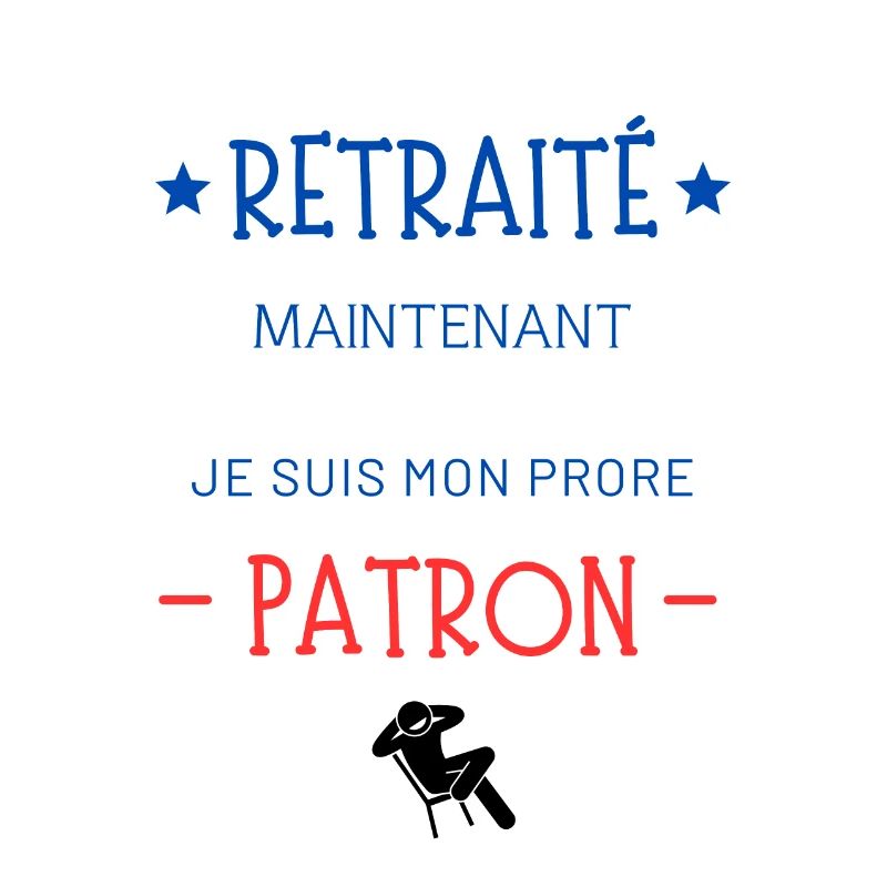 RETRAITÉ patron