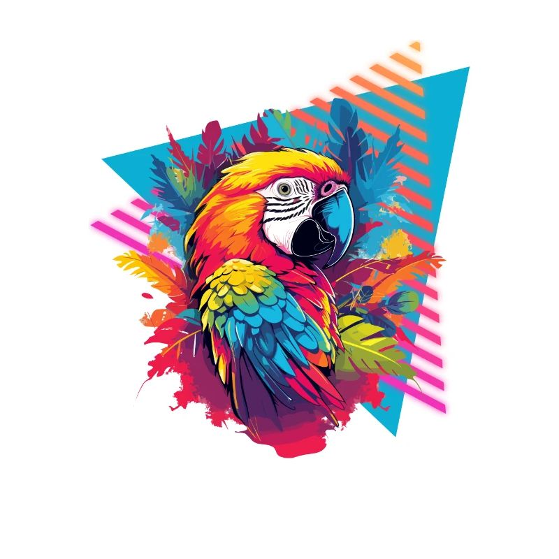 Parrot style années 80