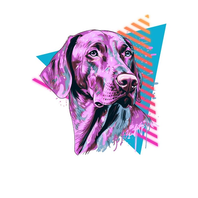 Vizsla 80er Jahre Stil