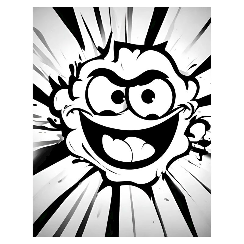 crazy smile