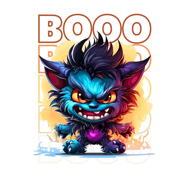 Chibi Prowl & Booo! Lycan au clair de lune Tee-shirt !