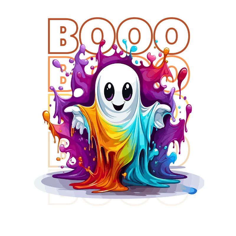 Chibi Float & Booo! Tee-shirt Wisp lunatique !