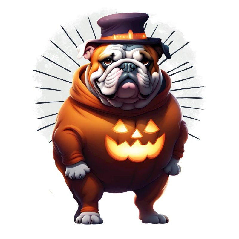Bouledogue Halloween chien CHIENS