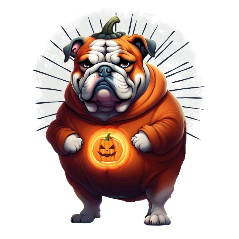 Bouledogue Halloween chien CHIENS