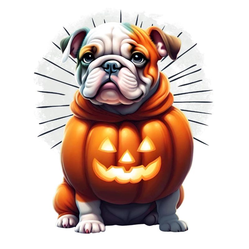 Bouledogue Halloween chien CHIENS