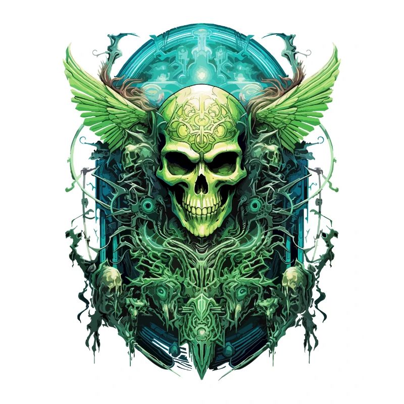 skull skull skeleton darkness gloomy