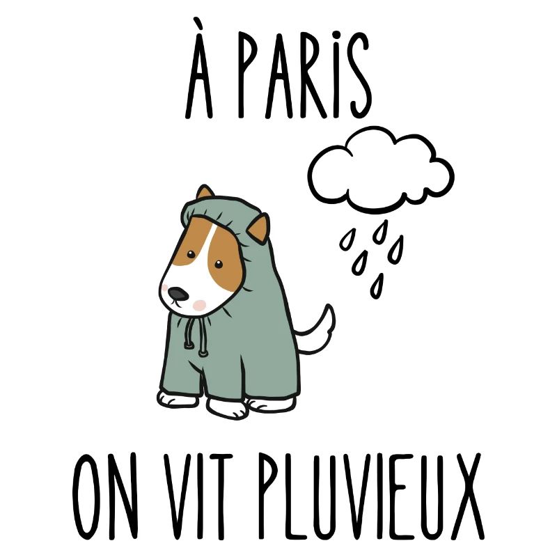 à paris on vit pluvieux