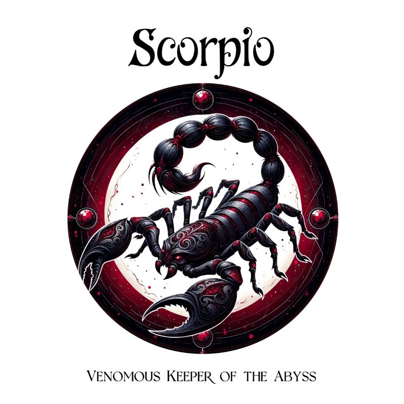 Scorpio Mystique: Gothic Geburtstagsgeschenk
