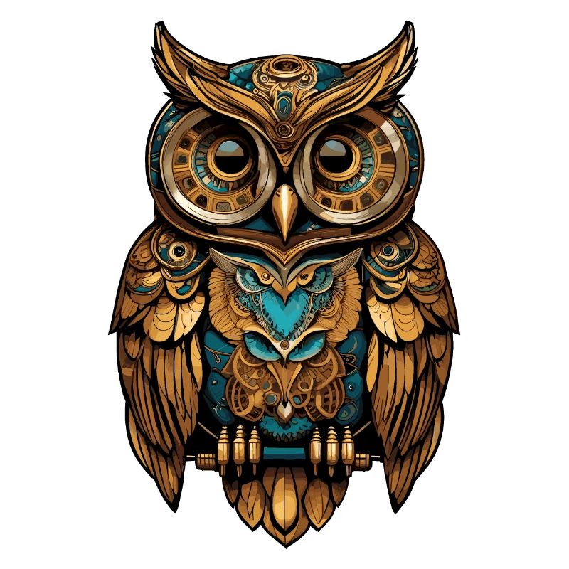 Steampunk Eule