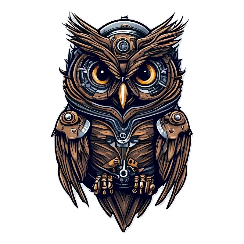 Steampunk Owl