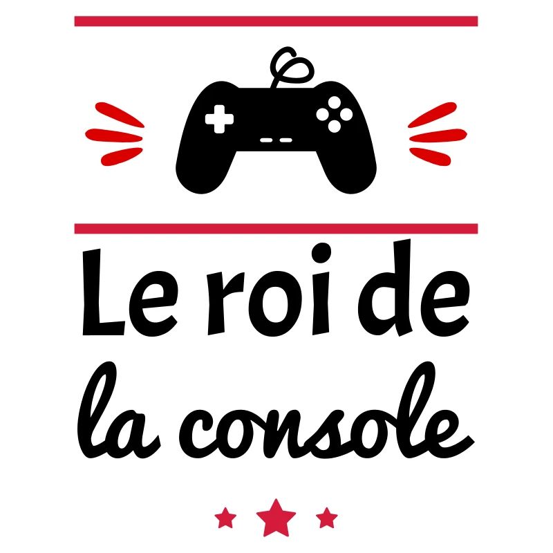 le roi de la console, geek, gameur, gaming