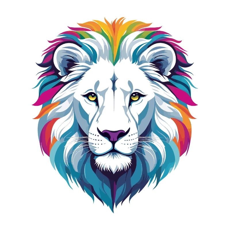Lion blanc