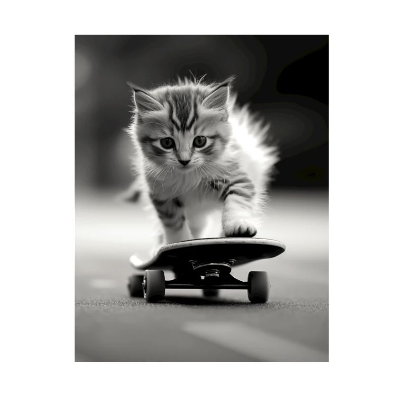 Skating Kitty