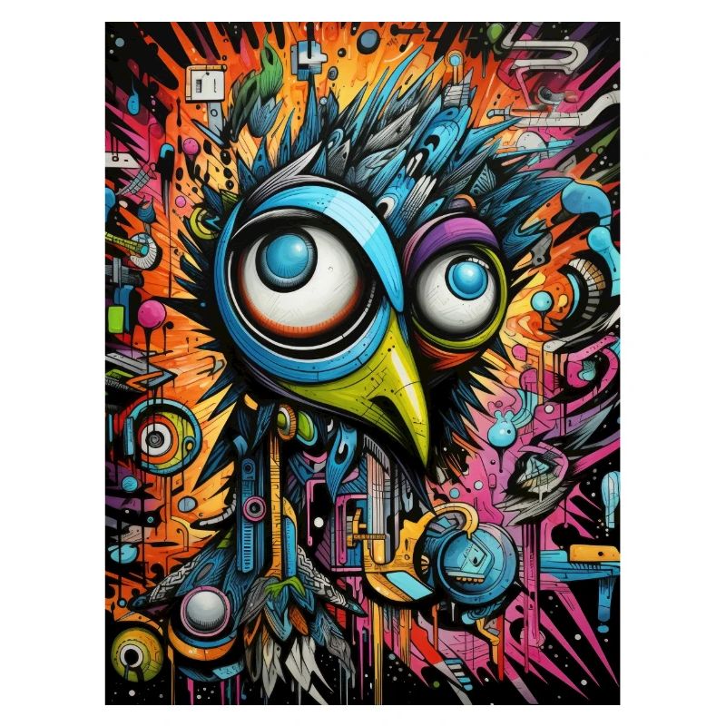 pfau graffiti