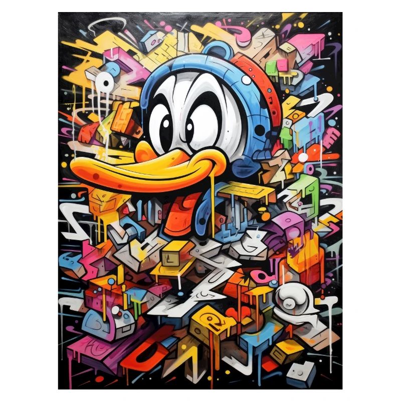 Duck Graffiti