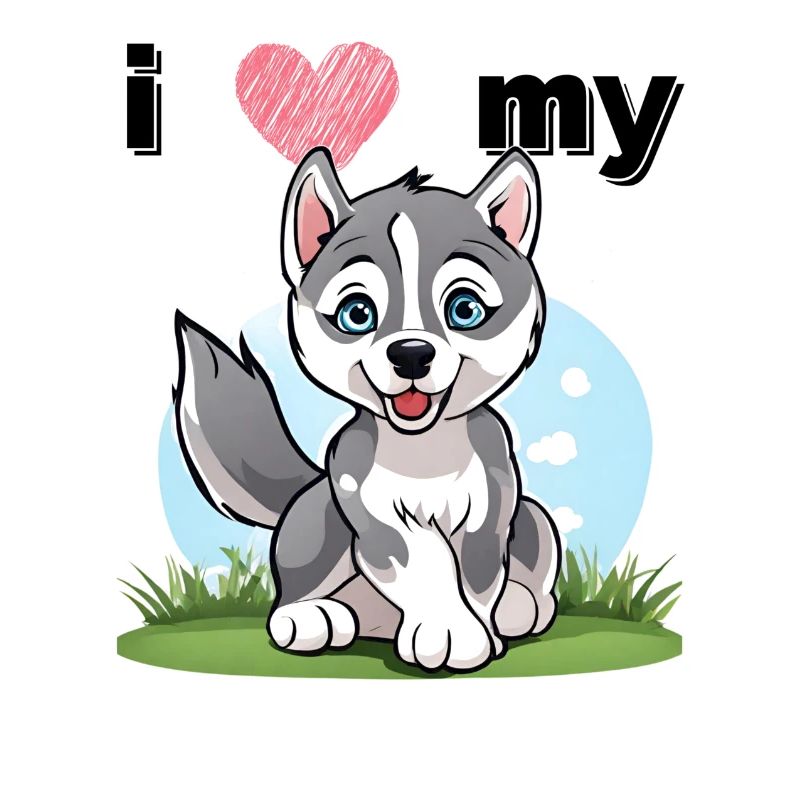 Petit Husky - Chiot loup