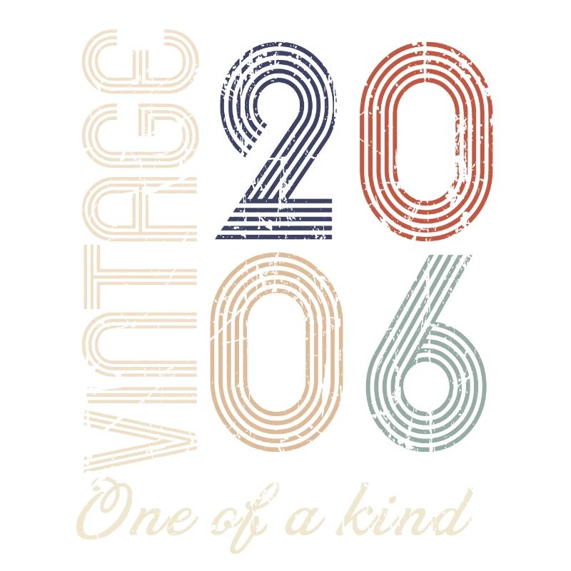 18e anniversaire 2006 - idée cadeau rétro Vintage