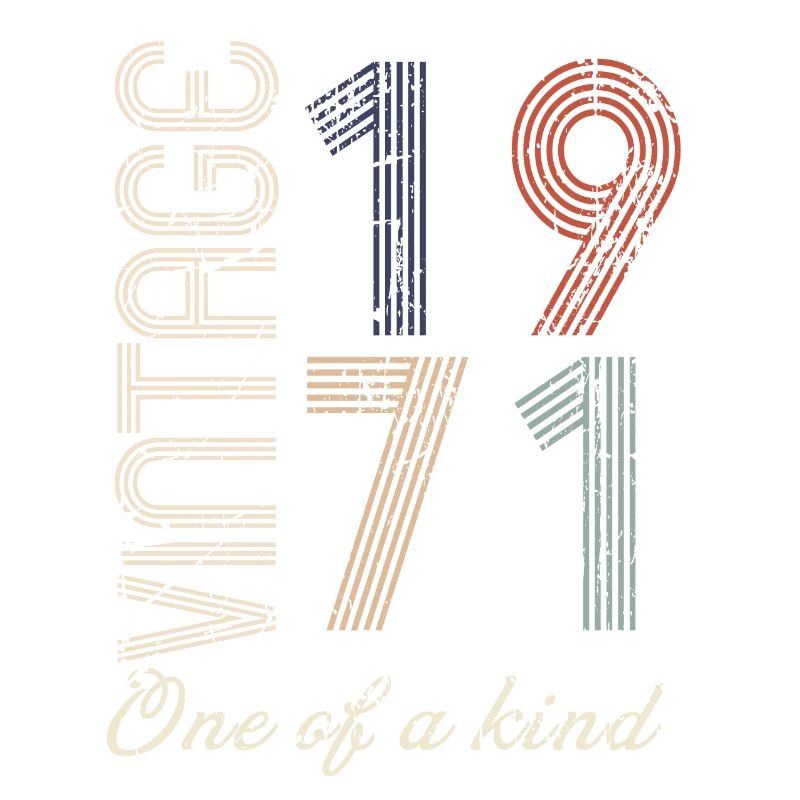 53rd Birthday 1971 - Vintage Retro Gift Idea