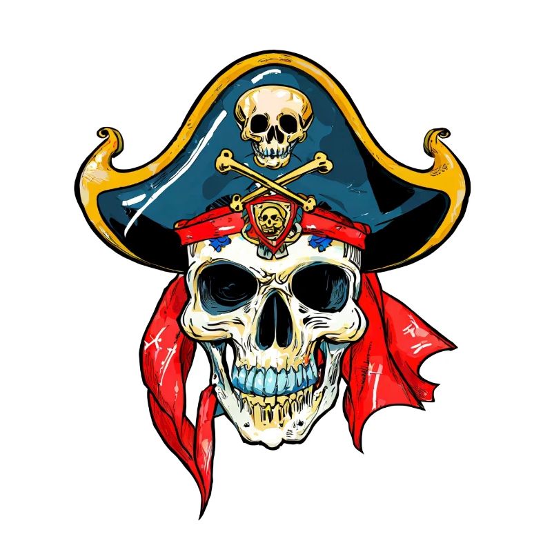 Pirate crâne