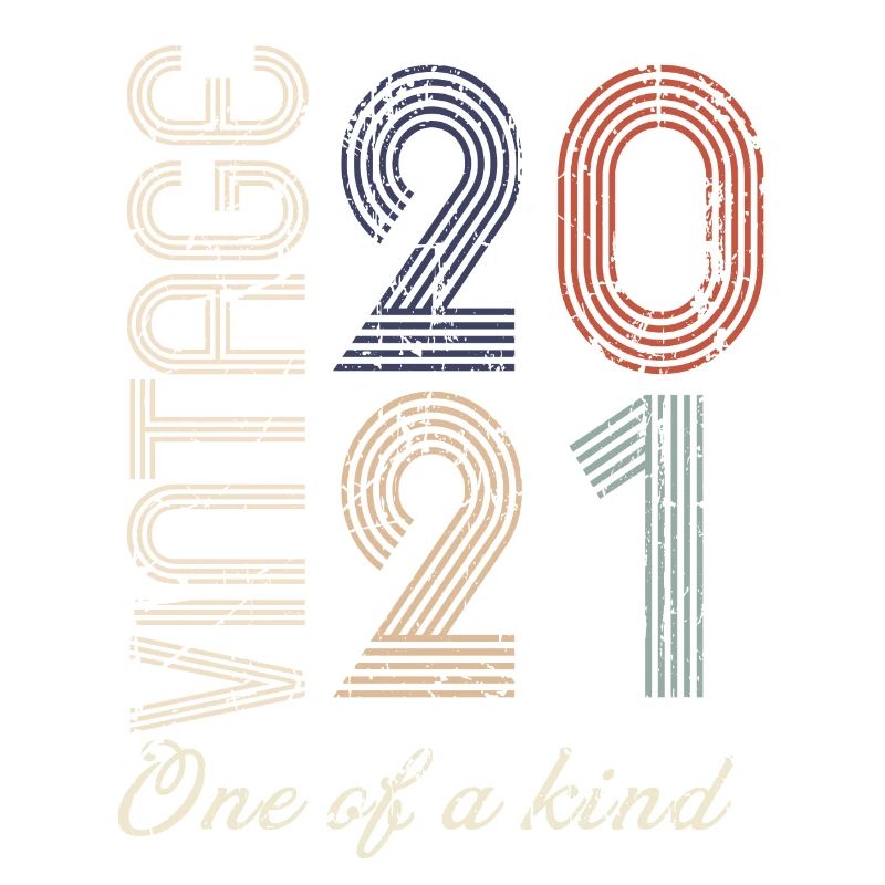 3. Jubiläum 2021 - Vintage-Retro-Geschenkidee