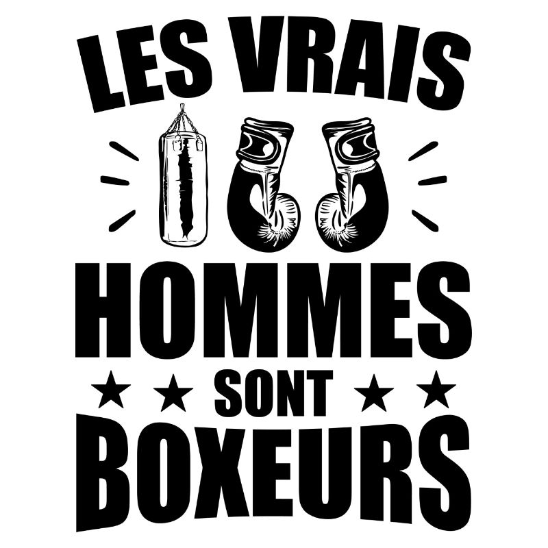 Echte Männer sind Boxer Humor Boxen