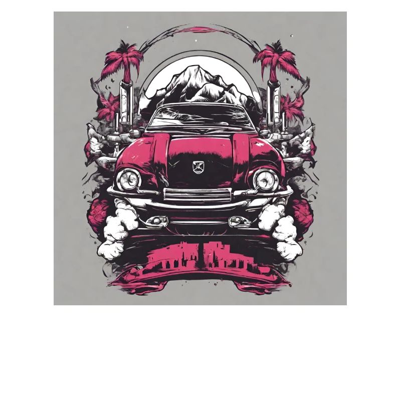 Pinkes Auto