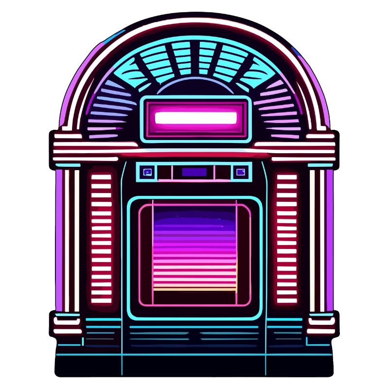 Jukebox / Musical Automaton / Retro / 50s