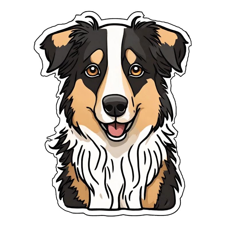 Australian Shepherd Dog Aussi