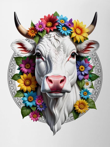 VACHE FLEURIE