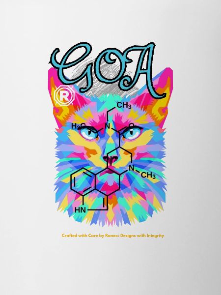 Goa Cat: LSD Adventure T-Shirt