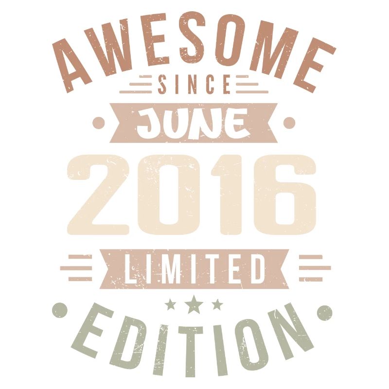 June 2016 Birthday June 2016 Gift June 2016