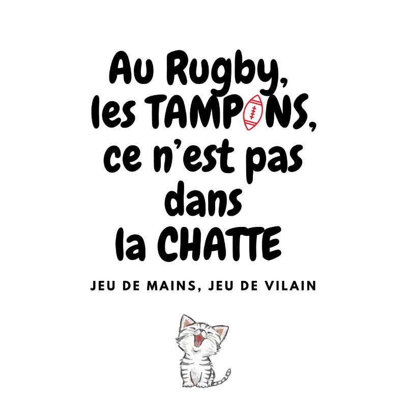 Rugby Tampons Chatte