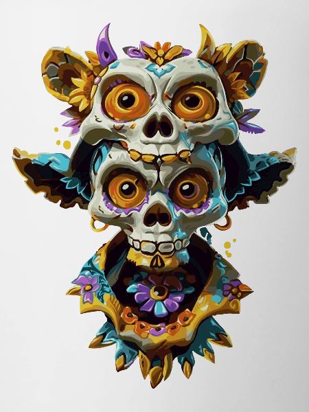 Animal skull totem