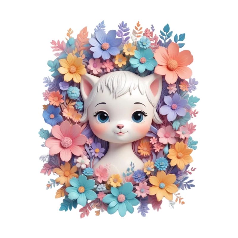 Chat heureux, maison heureuse