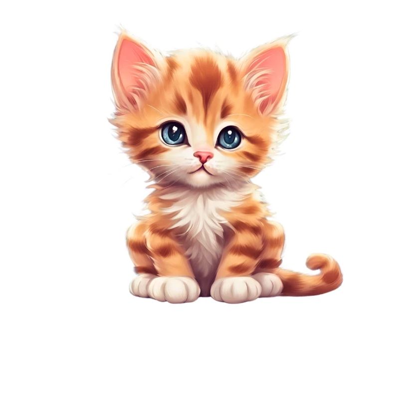 Cute little kitten