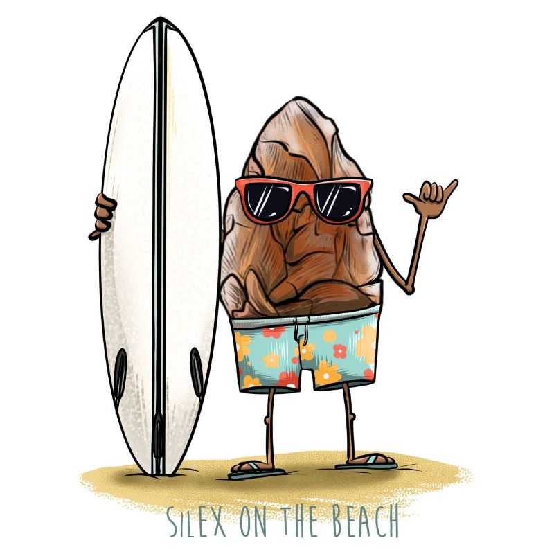 Silex on the beach