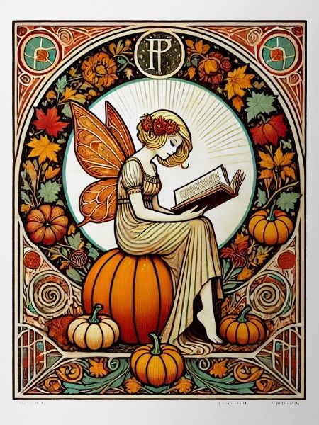 Reading Autumn Fairy