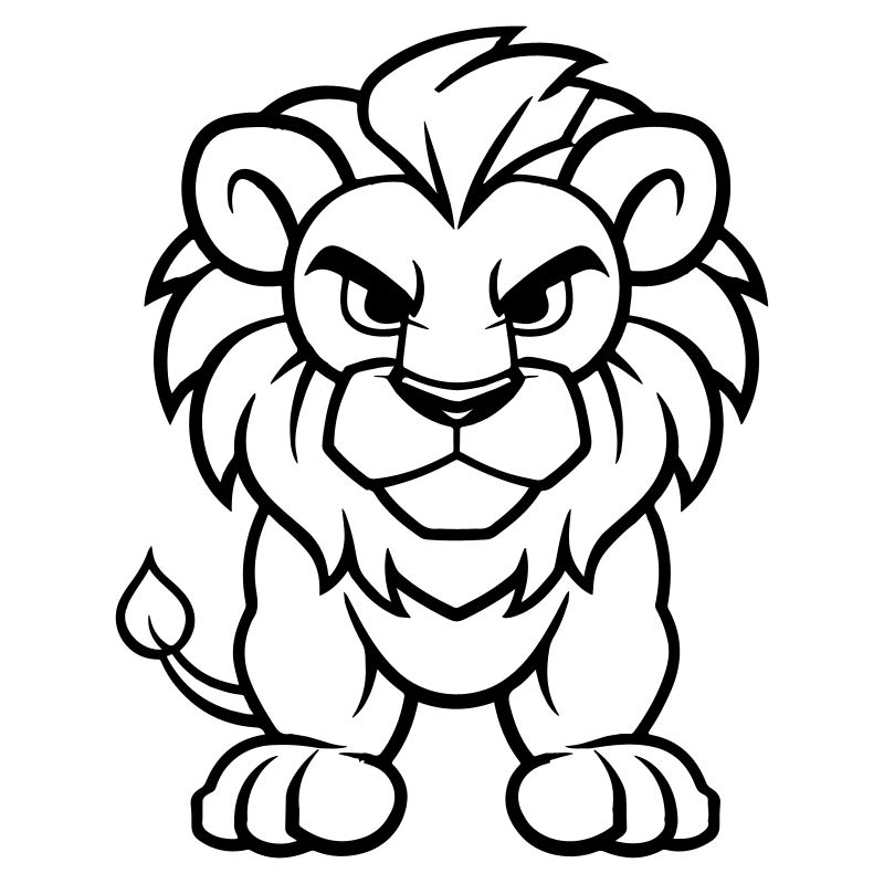 Bande dessinée du lion