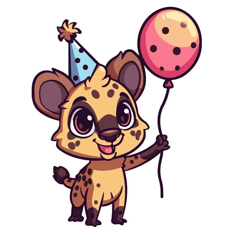 Hyène Anniversaire Bébé