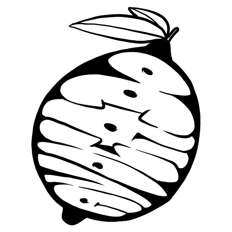 Avocat-Citron Graff (stencil)