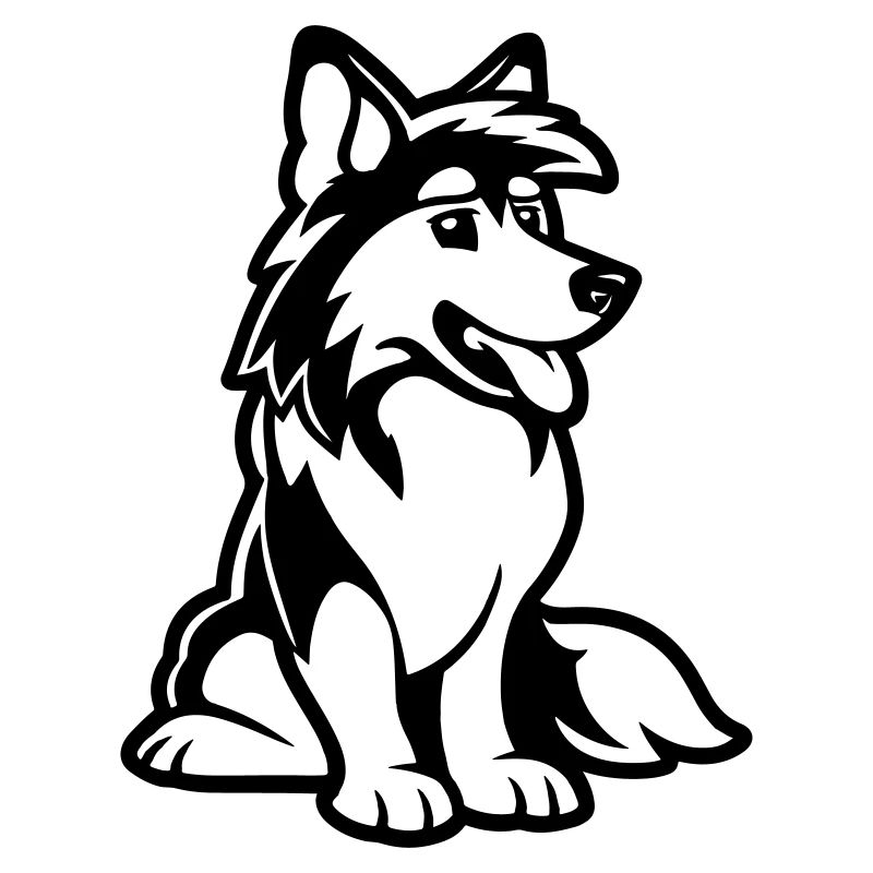 Bande dessinée de chien