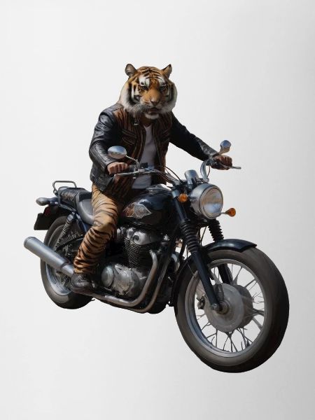 Tigre motard