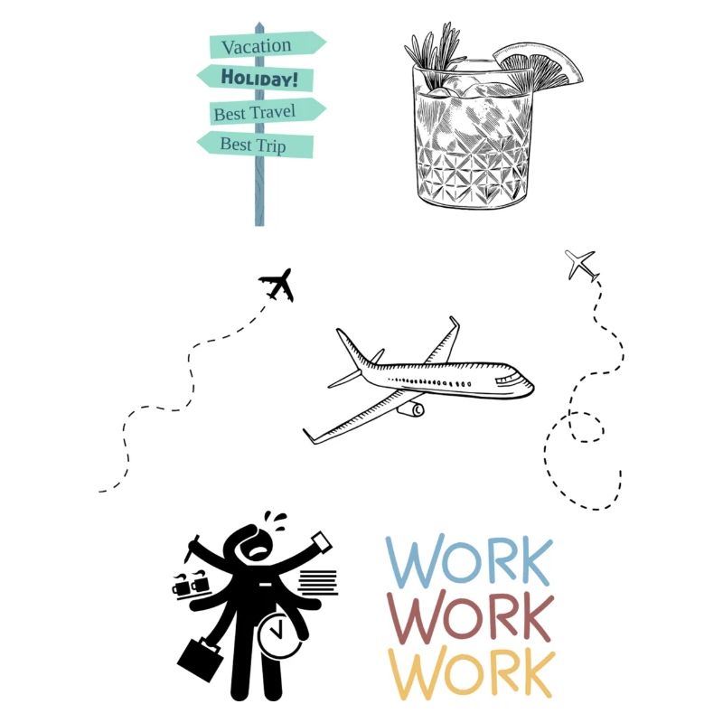 Travail vs vacances
